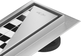 Mexen Flat 360° M13 otočný 2v1 lineárny odtok 60 cm, inox - 1010060-40