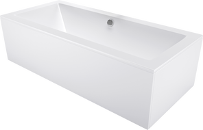 Mexen Cube rektangulárna vaňa 170 x 80 cm s krytom, biela - 55051708000X
