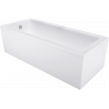 Mexen Cubik obdĺžniková vaňa 160 x 70 cm s podstavcom, biela - 55031607000X