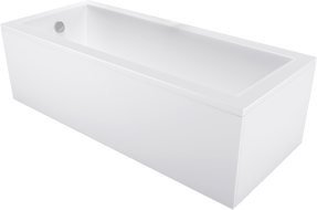 Mexen Cubik obdĺžniková vaňa 170 x 70 cm s obkladom, biela - 55031707000X