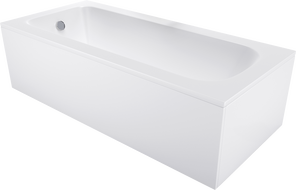 Mexen Vega obdĺžniková vaňa 170 x 70 cm s panelom, biela - 55011707000X
