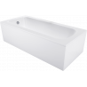 Mexen Vega obdĺžniková vaňa 180 x 80 cm s krytom, biela - 55011808000X
