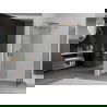 Mexen Kioto sprchová stena Walk-in 180 x 70 cm, transparent, brúsená meď - 800-180-202-65-00-070