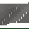 Mexen Kioto sprchová zástěna Walk-in 140 x 90 cm, černý vzor, bílá - 800-140-212-20-70-090