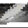 Mexen Kioto sprchový panel Walk-in 130 x 120 cm, transparentný, zlatý brúsený - 800-130-212-55-00-120