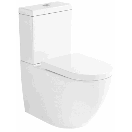Mexen Lena kompaktné WC s pomaly sklopnou doskou, biele - 31051000