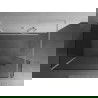 Mexen Kioto nástenný sprchový panel Walk-in 135 x 70 x 40 cm, transparentný, biely - 800-135-070-221-20-00-040
