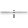 Mexen Flat 360° Slim odtokový žľab otočný 70 cm, biela- 1241070