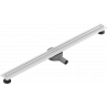 Mexen Flat 360° Slim otočný líniový odtok 80 cm, biely - 1241080