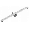 Mexen Flat 360° Slim otočný lineárny odtok 80 cm, biely - 1241080