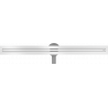 Mexen Flat 360° Slim otočný lineárny odtok 90 cm, biely - 1241090