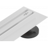 Mexen Flat 360° Slim otočný lineárny odtok 100 cm, biely - 1241100