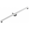 Mexen Flat 360° Slim otočný líniový odtok 120 cm, biely - 1241120
