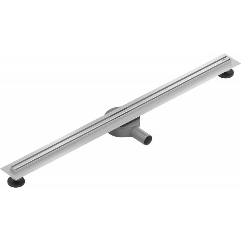 Mexen Flat 360° Slim rotačný lineárny odtok 100 cm, inox - 1041100