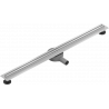 Mexen Flat 360° Slim rotačný lineárny odtok 100 cm, inox - 1041100
