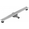 Mexen Flat 360° Slim odtokový žľab otočný 70 cm, chrómová - 1041070