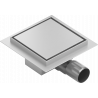 Mexen Flat-Q M13 podlahový vpust štvorcový 12 x 12 cm, inox - 1010012