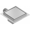 Mexen Flat-Q M13 podlahový vpust štvorcový 12 x 12 cm, inox - 1010012