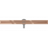 Mexen Flat 360° Slim odtokový žľab otočný 90 cm, zlatoružová - 1641090