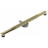 Mexen Flat 360° Slim otočný líniový odtok 90 cm, zlatý - 1541090