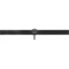 Mexen Flat 360° Slim otočný lineárny odtok 120 cm, čierny - 1741120