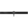 Mexen Flat 360° Slim rotačný lineárny odtok 90 cm, čierny - 1741090