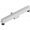 Mexen Flat Wall lineárny stenový odtok 2v1 70 cm, inox - 1030070