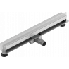 Mexen Flat Wall odtokový žľab nástenný 2 v 1 70 cm, chrómová - 1030070