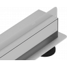 Mexen Flat Wall odtokový systém 2v1 110 cm, inox - 1030110