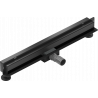 Mexen Flat Wall odtokový žľab nástenný 2 v 1 60 cm, čierna - 1730060