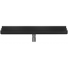 Mexen Flat Wall stenový lineárny odtok 2v1 90 cm, čierny - 1730090