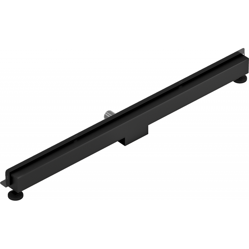 Mexen Flat Wall stenový lineárny odtok 2v1 110 cm, čierny - 1730110