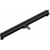 Mexen Flat Wall odtokový žľab nástenný 2 v 1 110 cm, čierna - 1730110