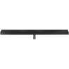 Mexen Flat Wall odtokový žľab nástenný 2 v 1 110 cm, čierna - 1730110