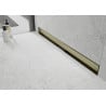 Mexen Flat Wall lineárny stenový odtok 2v1 70 cm, zlatý - 1530070