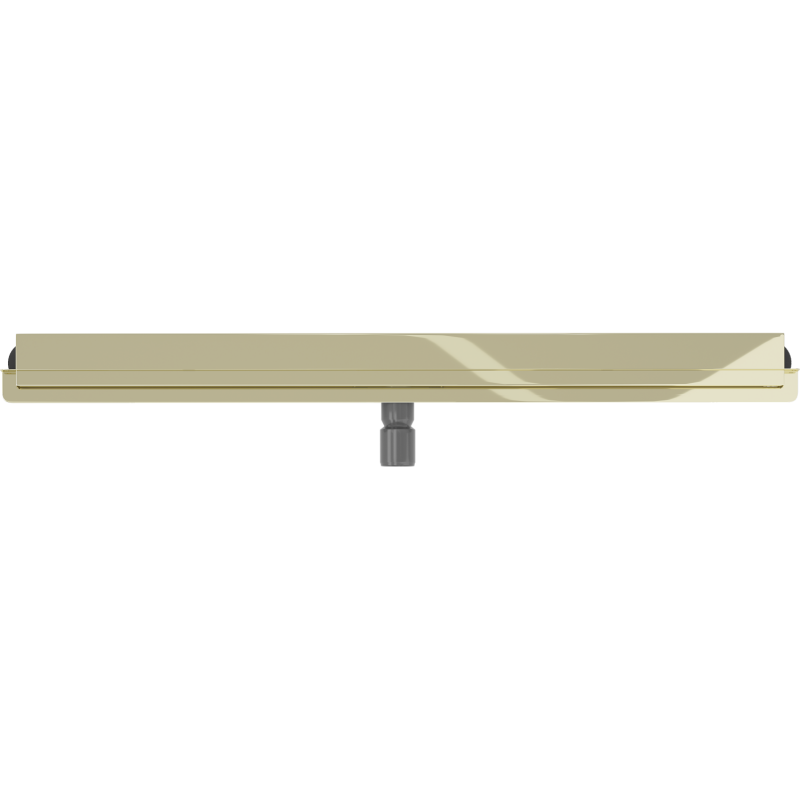 Mexen Flat Wall nástený lineárny odtok 2v1 90 cm, zlatý - 1530090