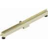 Mexen Flat Wall odtokový žľab nástenný 2 v 1 90 cm, zlatá - 1530090
