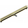 Mexen Flat Wall lineárny stenový odtok 2v1 120 cm, zlatý - 1530120