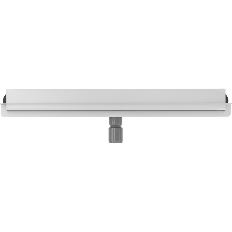 Mexen Flat Wall stena lineárny odtok 2v1 50 cm, inox - 1030050