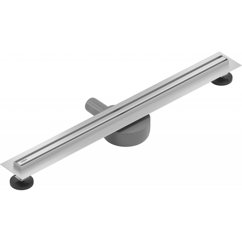 Mexen Flat 360° Slim otáčateľný líniový odtok 60 cm, inox - 1041060
