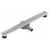 Mexen Flat 360° Slim otáčateľný líniový odtok 60 cm, inox - 1041060