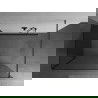Mexen Kioto sprchová stěna Walk-in 110 x 80 cm, transparentní, gun metal - 800-110-212-95-00-080