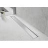 Mexen Flat MGW odtokový žľab 100 cm, biele sklo - 1027100-15