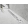 Mexen Flat M12 odtokový žľab 90 cm, chrómová - 1021090-15