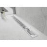 Mexen Flat M09 odtokový žľab 60 cm, chrómová - 1028060-15