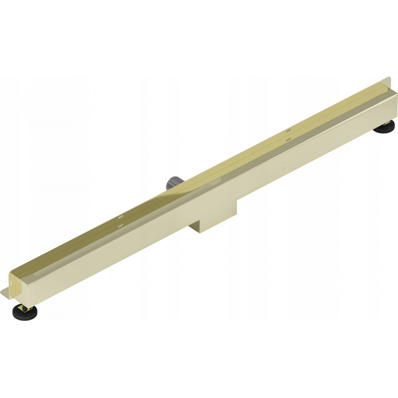 Mexen Flat Wall stenový lineárny odtok 2v1 110 cm, zlatý - 1530110
