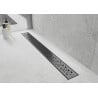 Mexen Flat M12 odtokový žľab 100 cm, čierna - 1721100-15