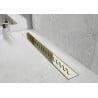 Mexen Flat M18 kryt na líniový odtok 60 cm, zlatý - 1523060