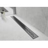 Mexen Flat M18 odtokový žľab 70 cm, čierna - 1723070-15