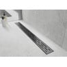 Mexen Flat M01 kryt na odtokový žľab 70 cm, čierny - 1720070